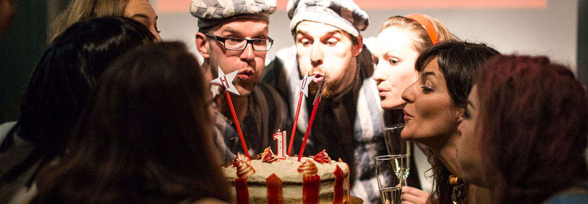 First anniversary celebration at Impact Hub Brno